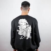 MOLETOM BÁSICO PRETO - YO