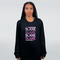 MANGA LONGA PRETA - BLANK