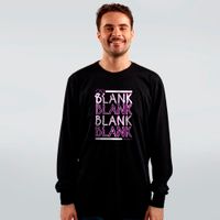 MANGA LONGA PRETA - BLANK