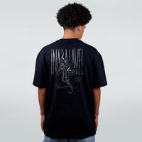 CAMISETA OVERSIZED PRETA - INABALÁVEL