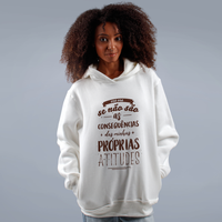 MOLETOM OFF WHITE - MINHAS PRÓPRIAS ATITUDES