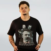 CAMISETA PRETA - NIETZSCHE