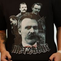 CAMISETA PRETA - NIETZSCHE