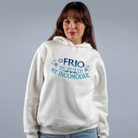 MOLETOM OFF WHITE - O FRIO NÃO VAI ME INCOMODAR