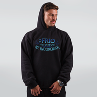 MOLETOM PRETO - O FRIO NÃO VAI ME INCOMODAR