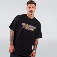 CAMISETA PRETA - CONSTANTLY ANXIOUS