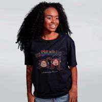 CAMISETA PRETA - DEMON COUPLE