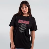 CAMISETA PRETA - LOVE TROPE