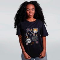 CAMISETA PRETA - BICHANOS