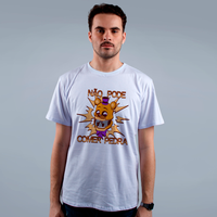 CAMISETA OFF WHITE - NÃO PODE COMER PEDRA