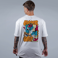 CAMISETA OVERSIZED OFF WHITE - MAKE ART