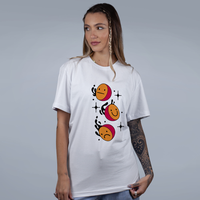 CAMISETA OVERSIZED OFF WHITE - MAKE ART