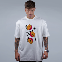 CAMISETA OVERSIZED OFF WHITE - MAKE ART