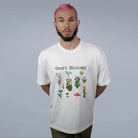 CAMISETA OVERSIZED OFF WHITE - CRAFT BIOLOGY