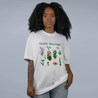 CAMISETA OVERSIZED OFF WHITE - CRAFT BIOLOGY