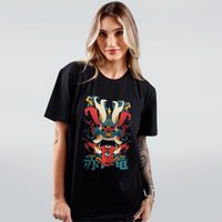 CAMISETA PRETA - ONI DRAGON