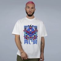 CAMISETA OVERSIZED OFF WHITE - STAR OKAMI