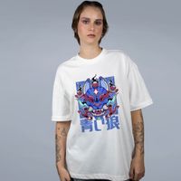 CAMISETA OVERSIZED OFF WHITE - STAR OKAMI
