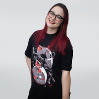 CAMISETA PRETA - DEMON MASK