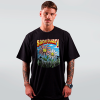 CAMISETA PRETA - SANCTUARY