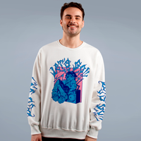 MOLETOM BÁSICO OFF WHITE - LET’S GO
