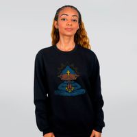 MOLETOM BÁSICO PRETO - CHARMÃO CATÓLICO