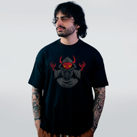 CAMISETA OVERSIZED PRETA - CHARMÃO BELZEBUTH