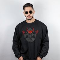 MOLETOM BÁSICO PRETO - CHARMÃO BELZEBUTH