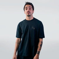 CAMISETA OVERSIZED PRETA - INABALÁVEL