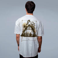 CAMISETA OVERSIZED OFF WHITE - TÃO PERTO