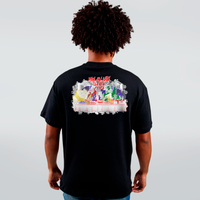 CAMISETA OVERSIZED PRETA - SANTA CEIA
