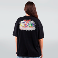 CAMISETA OVERSIZED PRETA - SANTA CEIA