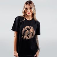 CAMISETA PRETA - MACACO ARANHA