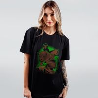 CAMISETA PRETA - QUARTETO FANTÁSTICO