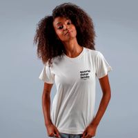 CAMISETA PALHA - QUERIA ESTAR LENDO