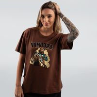 CAMISETA MARROM - VAMBORA
