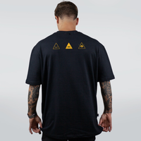 CAMISETA OVERSIZED PRETA - MEMÓRIAS DA ÚLTIMA NOITE