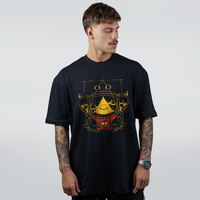 CAMISETA OVERSIZED PRETA - MEMÓRIAS DA ÚLTIMA NOITE