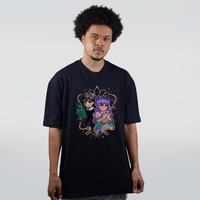 CAMISETA OVERSIZED PRETA - AMORPIO
