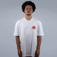 CAMISETA OVERSIZED OFF WHITE - FLAMINGO SONG
