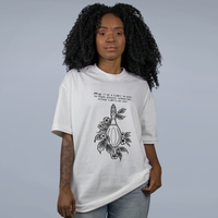 CAMISETA OVERSIZED OFF WHITE - THE PHIAL OF GALADRIEL