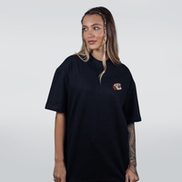 CAMISETA OVERSIZED PRETA - A CHAMADA