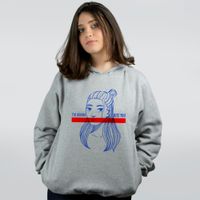 MOLETOM CINZA - IM GONNA BITE YOU