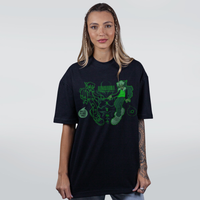 CAMISETA OVERSIZED PRETA - AVATAR