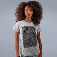 CAMISETA CINZA - MANICOMIO