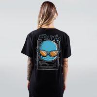 CAMISETA PRETA - BUBBLES