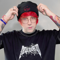 CAMISETA OVERSIZED PRETA COM COSTURA BRANCA - NEW WORLD