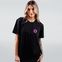 CAMISETA PRETA - CORTANDO A VISÃO