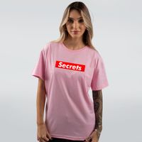 CAMISETA ROSA - SECRETS