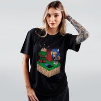 CAMISETA PRETA - SKYBLOCK